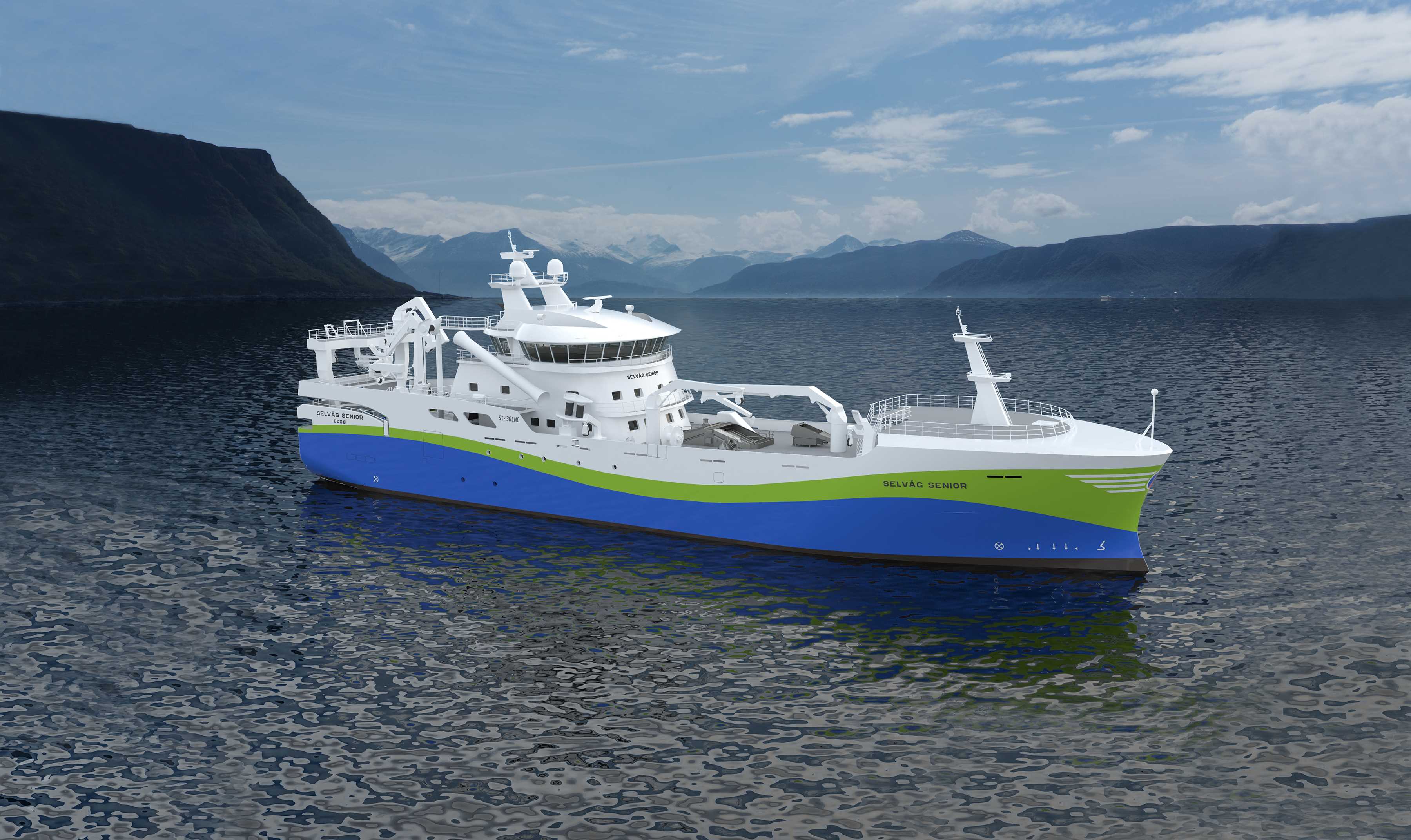 Selvåg高级：LNG驱动的钱包Seiner/拖网渔船|必威官网亚洲体育康明斯 